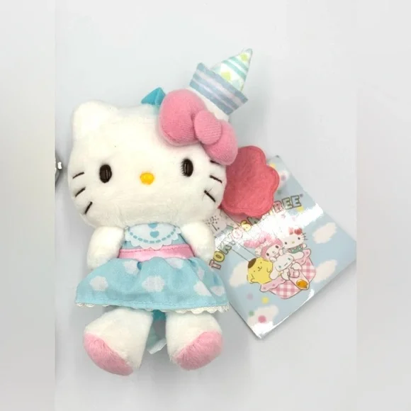hello kitty blue dress plush Hello Kitty Kimono Plush: Blue main image 1